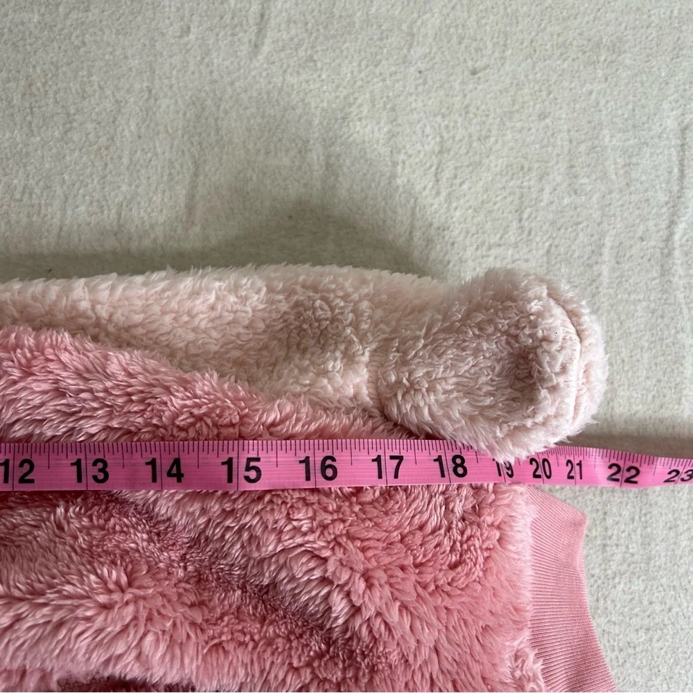 Bundle Carter's‎ Pink Sherpa One piece jumpsuit size 3-6M